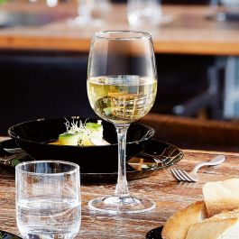 Caja 6 Copas Agua Vidrio Tensionado Elisa Arcoroc 42 cL