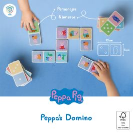 Peppa Pig: Domino De Madera