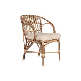Silla Tropical DKD Home Decor Natural Beige 65 x 85 x 58 cm Silla Tropical DKD Home Decor Natural Beige 65 x 85 x 58 cm