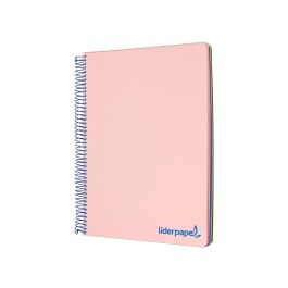 Cuaderno Espiral Liderpapel A5 Micro Wonder Tapa Plastico 120H 90 gr Cuadro 5 mm 5 Bandas 6 Taladros Color Rosa Precio: 4.88999962. SKU: B1674GEFYZ