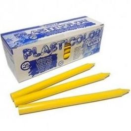 Jovi Ceras Plásticas Crayons Student Unicolor Amarillo Caja 25 Ud Precio: 3.95000023. SKU: B199EBN83H