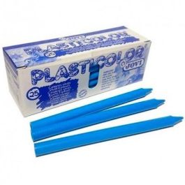 Jovi ceras plasticas crayons student caja de 25 azul claro Precio: 3.95000023. SKU: B1AL6JKH25