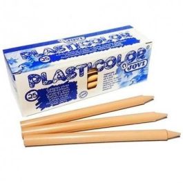 Jovi Plasticolor Ceras Plásticas Unicolor Beige Caja 25 Unidades – Resistentes, No Manchan, Acabado Brillante, Ideales +3 Años Precio: 3.78999951. SKU: B1EDFKMFDT