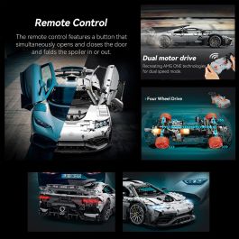 CaDA Mercedes-AMG ONE C61503W Réplica 1:8 Motorizada Limited Edition 3295 Pzas Hipercoche Control Remoto