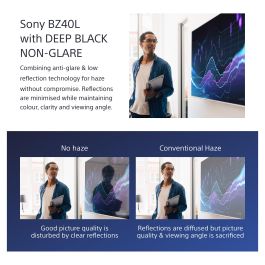 Sony FW-85BZ40L Pantalla de señalización digital 85" LCD 4K Ultra HD Wifi Android 24/7