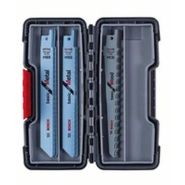 Bosch Hojas de Sierra de Calar Basic Madera y Metal, Juego 15 Piezas S 918 AF, S 918 BF, S 617 K