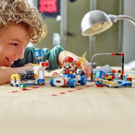 LEGO Super Mario Mario Kart Garaje de Toad 72035 Set de Construcción con Personajes de Nintendo y Vehículo Personalizable para Niños +8 Años