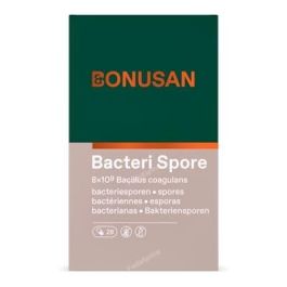 BONUSAN Bacteri Spore 28 Cápsulas con 8 mil millones de esporas bacterianas resistentes para el intestino Precio: 25.6899995. SKU: B1884H6WLH