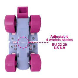 Mondo MON8001011287017 Patines Minnie con Protecciones Ajustables para Niñas – Peso Máximo 20 kg
