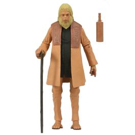 NECA Figura Dr. Zaius El Planeta de los Simios 1968 18cm Articulada con Accesorios y Bastón