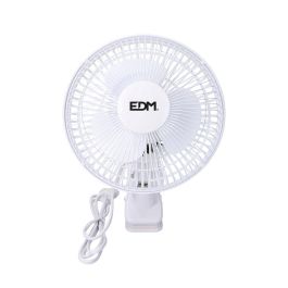 Ventilador de pinza. color blanco 15w ø21cm