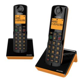 Alcatel S280 Teléfono DECT Identificador de llamadas Negro, Naranja Alcatel S280 Teléfono DECT Identificador de llamadas Negro, Naranja