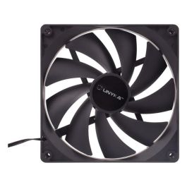 Unykach 51790 Ventilador de Caja 140mm Negro para PC ATX Alto Rendimiento, 1000 RPM, 19 dB, 3 Pines Unykach 51790 Ventilador de Caja 140mm Negro para PC ATX Alto Rendimiento, 1000 RPM, 19 dB, 3 Pines