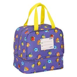 Bolsa Térmica SuperThings Guardians of Kazoom Amarillo Morado 20 x 20 x 15 cm