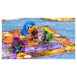 Tranjis Games Exploradores del Bosque - Juego de Mesa Dungeon Crawler Cooperativo 1-4 Jugadores, 35 Minutos, +10 Años