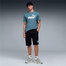 Pantalones Cortos Deportivos para Hombre Puma Essentials Logo Lab Negro 7-8 Años
