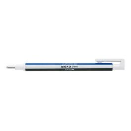 Portagomas Tombow Mono Zero Azul Blanco Negro (5 Unidades)