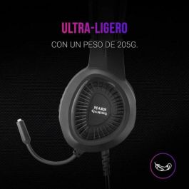 Auricular con Micrófono Gaming Mars Gaming MH120 PC PS4 PS5 XBOX Negro Auricular con Micrófono Gaming Mars Gaming MH120 PC PS4 PS5 XBOX Negro