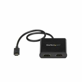 Cable USB-C a HDMI Startech MSTCDP122HD Negro 4K Ultra HD Cable USB-C a HDMI Startech MSTCDP122HD Negro 4K Ultra HD
