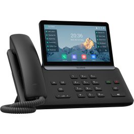 Yealink SIP-T87W Teléfono IP Inalámbrico VoIP con WiFi 6 Pantalla 7 Pulgadas Negro