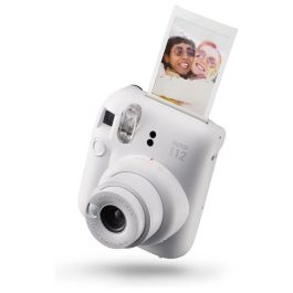 Fujifilm Cámara Instantánea Mini Instax 12 con Flash Automático y Modo Selfie, Azul Pastel