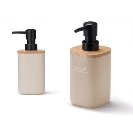Berilo Dosificador Liso Beige de Poliresina y Madera con Bomba Negra 9 x 18.5 x 7.4 cm (12 Unidades) Precio: 60.5. SKU: B136EBBTZX
