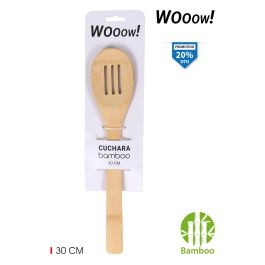 Privilege Cuchara con Agujeros de Bambú 30 cm (36 Unidades) Precio: 28.49999999. SKU: B15ABV4T4S