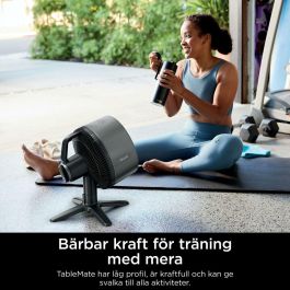 Shark Ventilador de Mesa FA150EU FlexBreeze TableMate Con o sin Cable