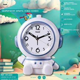 SAMI Despertador Infantil Astronauta con Melodías, Despertador Sami Astronauta Niño