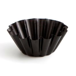Quid Molde para repostería Tulipa Sweet Grey de Acero Pintado Negro Antiadherente 17 cm Apto Horno y Lavavajillas Precio: 2.50000036. SKU: S2701631