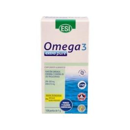 TREPATDIET-ESI Omega 3 Extra Pure Concentrado 120 Perlas | Aceite de Pescado Certificado IFOS 5 Estrellas Antirreflujo Precio: 70.7899995. SKU: B1F4XB5HZM