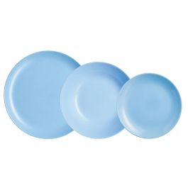 Vajilla Opal Diwali Azul Luminarc 18 Piezas - 6 Personas Precio: 38.59000002. SKU: S2704248