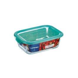 Recipiente Rectangular Vidrio con Tapa Keep'N Lagon Luminarc 22x15,6x7,2 cm-197 cL