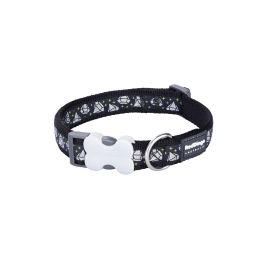 Collar para Perro Red Dingo STYLE DIAMOND Negro 31-47 cm