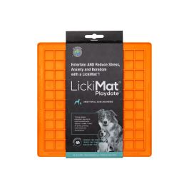 Comedero para Perro Lickimat TPR Naranja Precio: 8.49999953. SKU: B19FVXET5W