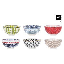 La Mediterranea Bol de Aperitivo Japonés, Set de 6 Unidades Surtidas con Decoración Variada, 11 cm x 5.8 cm (36 Unidades)