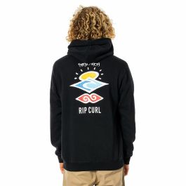 Sudadera con Capucha Rip Curl Search Icon Negro