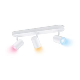 Regleta led 3 elementos wiz 3x5w rgb 1035lm color blanco philips Regleta led 3 elementos wiz 3x5w rgb 1035lm color blanco philips