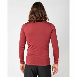Camiseta de Baño Rip Curl Corps Rojo Marrón Hombre S