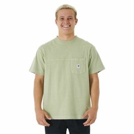 Camiseta Rip Curl Quality Surf Products Verde Hombre