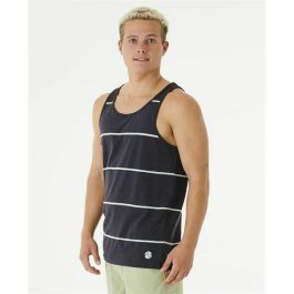 Camiseta para Hombre sin Mangas Rip Curl Swc Rails Tank Negro