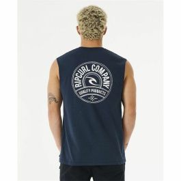 Camiseta para Hombre sin Mangas Rip Curl Stapler Muscle Azul marino Hombre