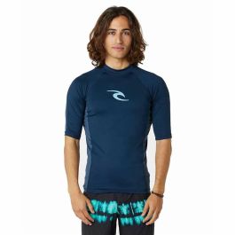 Camiseta de Manga Corta Hombre Rip Curl Waves Azul marino Precio: 25.4999998. SKU: S64142030