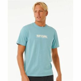 Camiseta de Manga Corta Hombre Rip Curl Big Mumma Icon Azul cielo