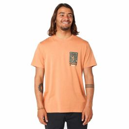 Camiseta de Manga Corta Hombre Rip Curl Desti Animals Naranja Precio: 33.2750003993. SKU: S64143955