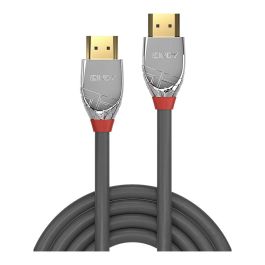 Lindy Cromo Line Cable HDMI High Speed 2m Triple Blindado Chapado Oro 24K Soporte 4K UHD 60Hz 18Gbps