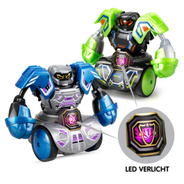 Silverlit Kombat Tornado Robots de Combate con Ataque de 360°, Conjunto de 2 Robots