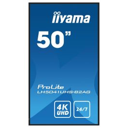 iiyama LH5041UHS-B2AG 50IN LCD UHD 4K 3840x2160 500cd/m2 24/7 3xHDMI 1xUSB 2.0 1xVGA