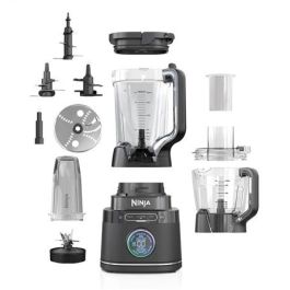 Ninja TB401EU Procesador de Alimentos y Batidora de Vaso Detect™ Power Pro 1200W, 3 en 1: Bate, Pica y Tritura con Tecnología BlendSense™