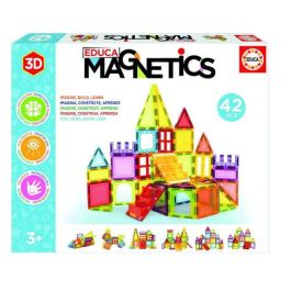 Educa Borrás Juego Magnetics 42 PCS, Construcción Magnético con Piezas Translúcidas, Ref. 20023 Precio: 25.18736. SKU: B16SQP376V